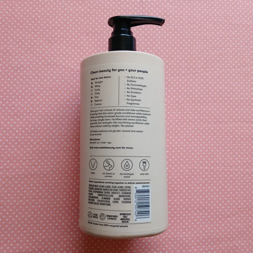 NEW Odele Volumizing Conditioner Bulk Sulfate-Free Natural Fragrance 32 fl oz